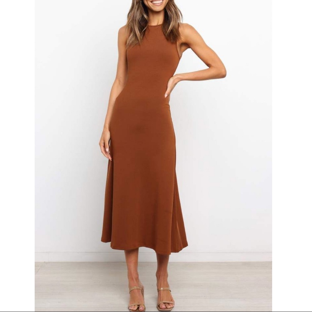 Petal & Pup Eaton Dress - Rust - NWT